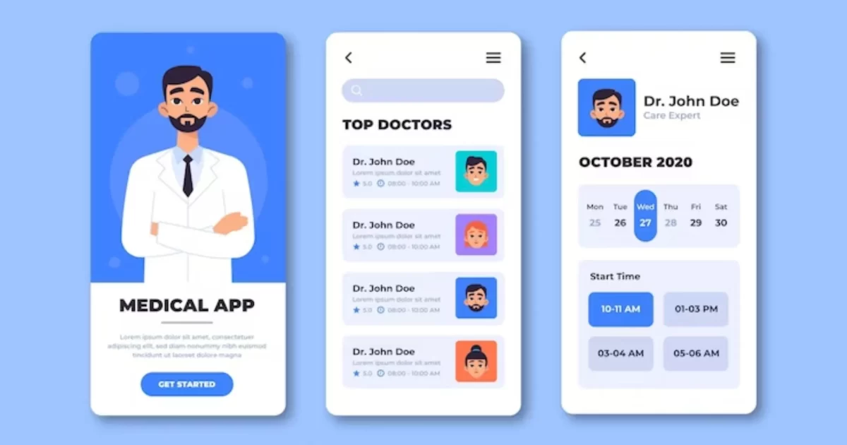 Doctor Appointment & Consultation App UI Kit, Case Study