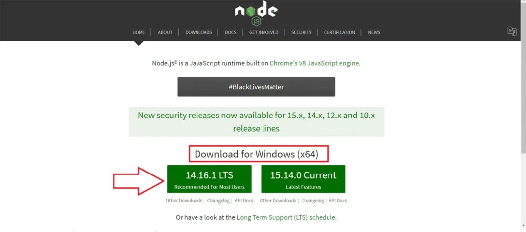Installing Node.js & NPM on Windows
Step 1: Download the Installer