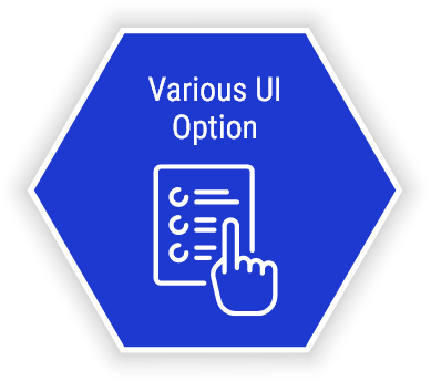 Various UI option